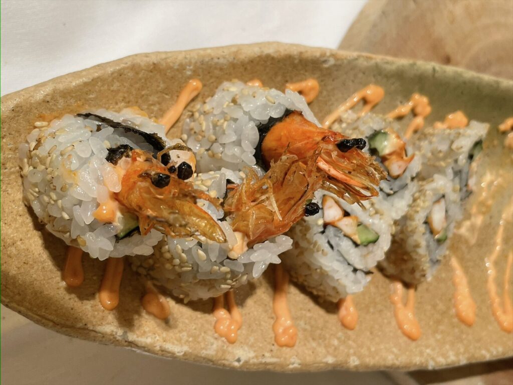 カリフォルニアロールの盛り合わせ